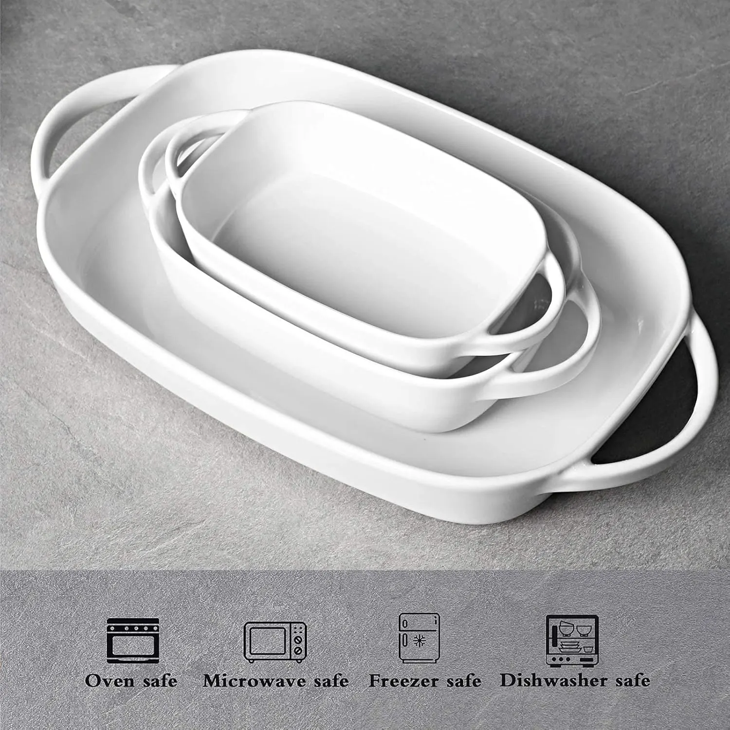 ceramic baking dish set 2