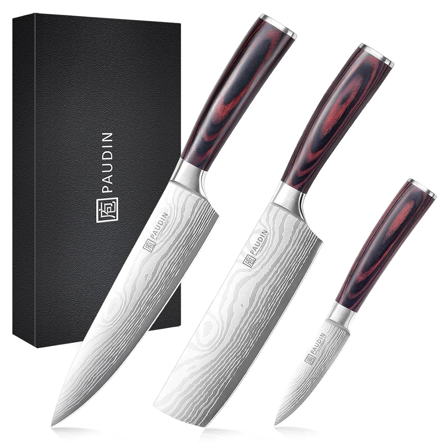 chef knife set steel 1