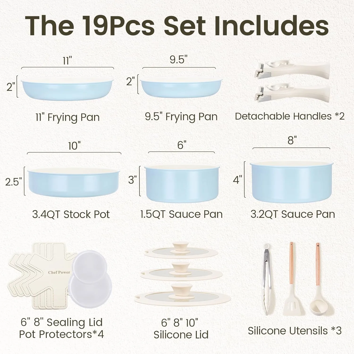 chef power cookware set 2