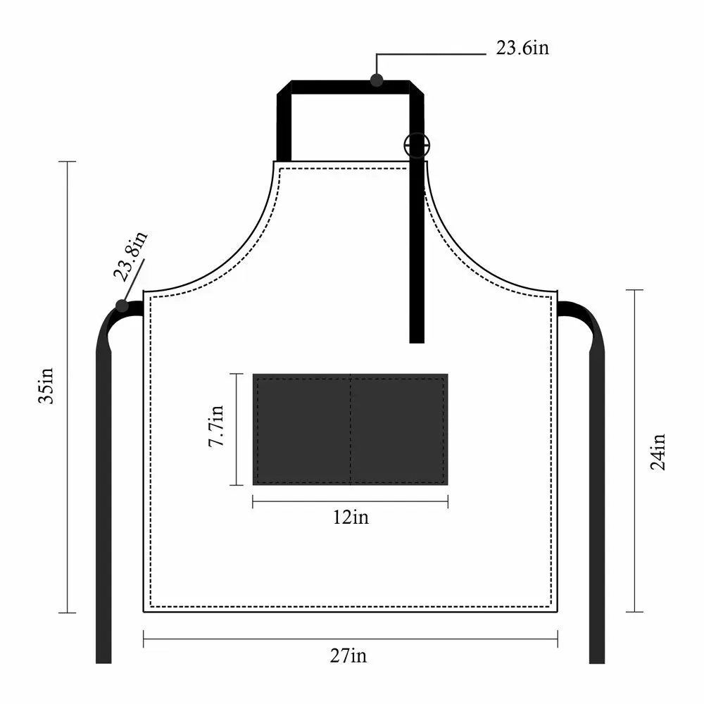 christmas apron pockets 2