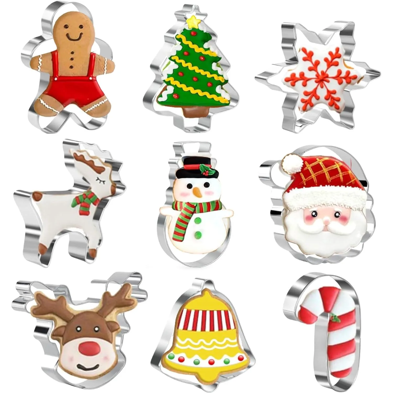 christmas cookie cutters baking 1