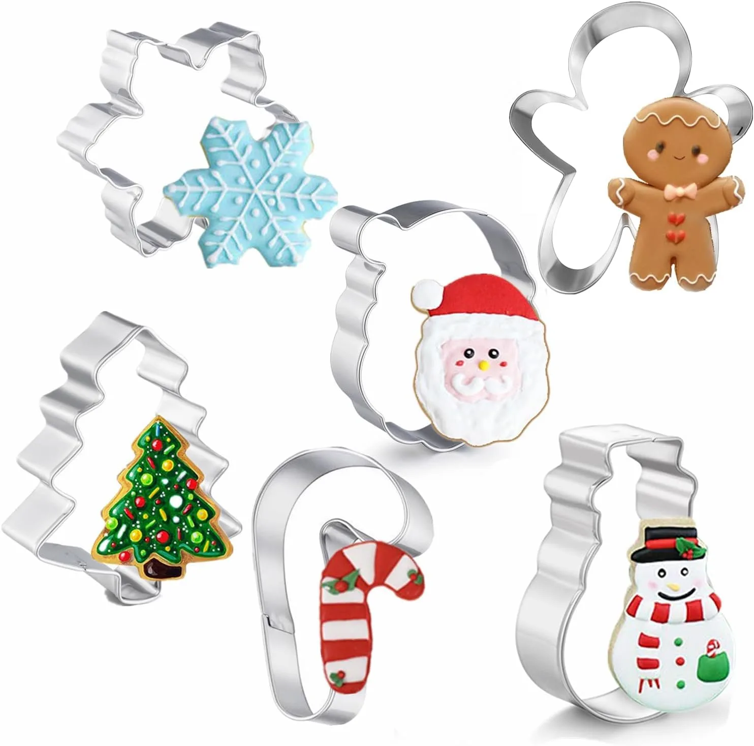christmas cookie cutters set 1