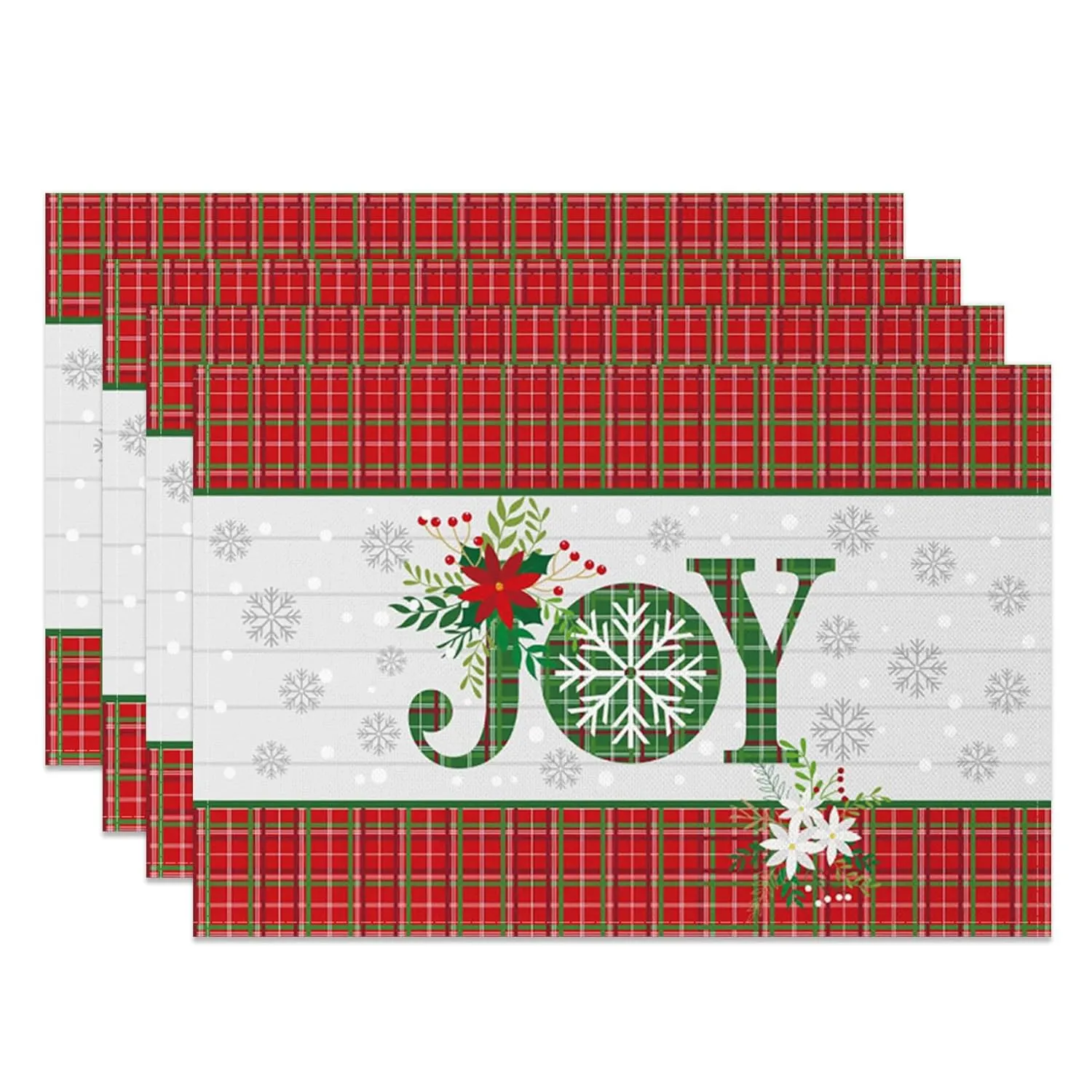 christmas placemats set 1