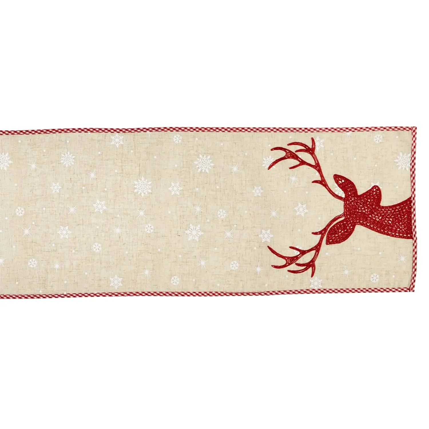 christmas table runner red 2