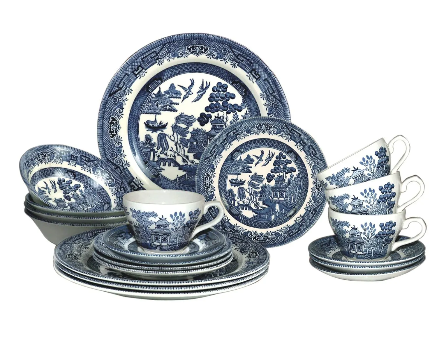 churchill blue willow 1
