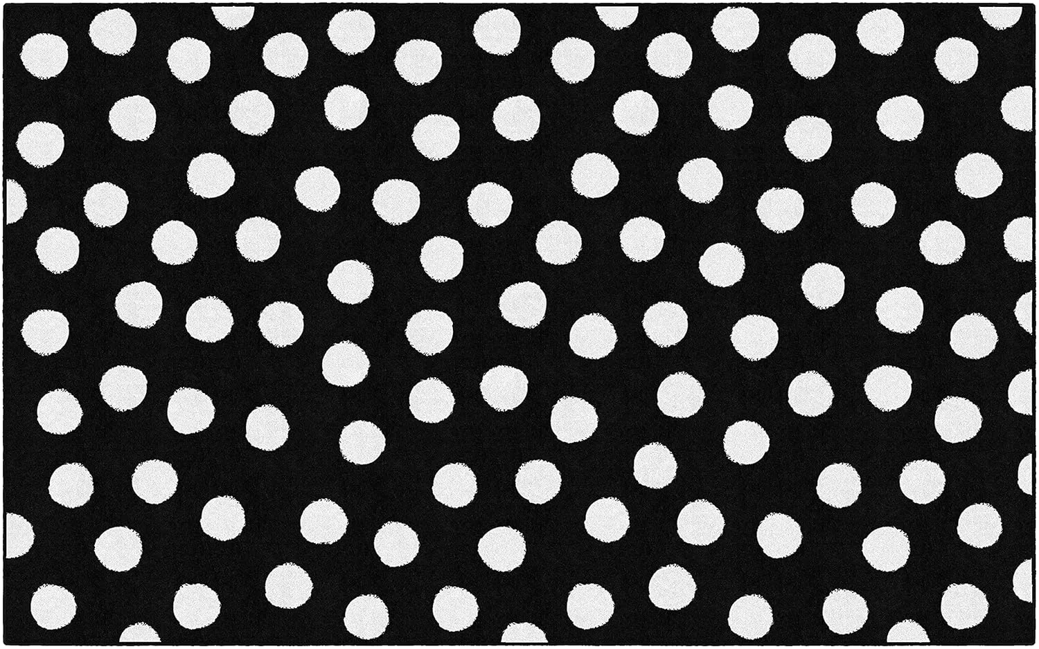 classroom rug painted dots 5x7 learning 1
