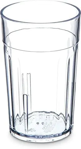 Clear Fluted Tumblers - 144 Pack
