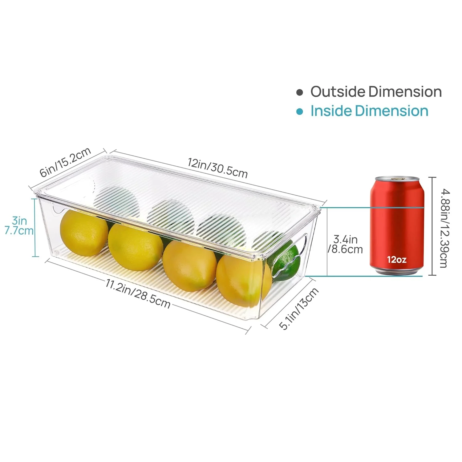 clear organizer bins lids 2