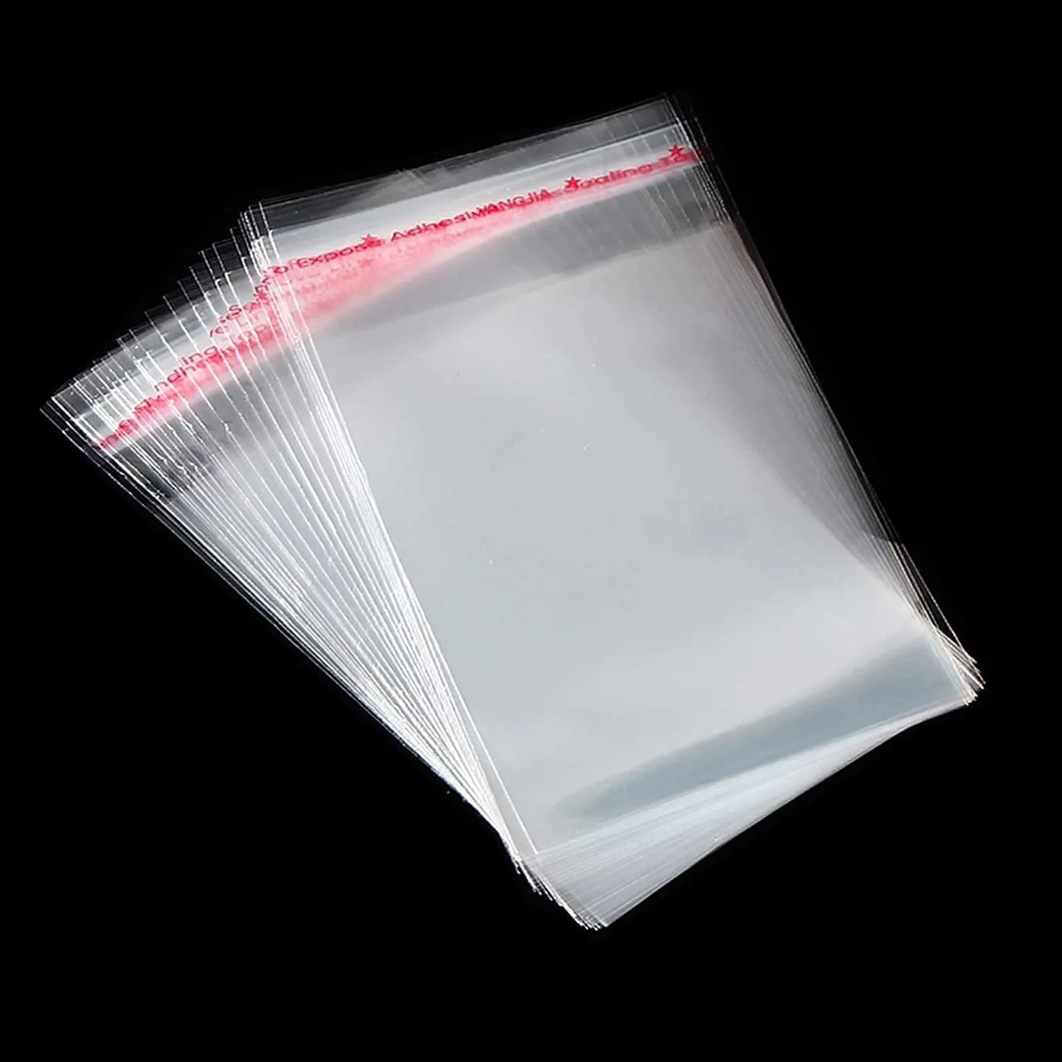 clear resealable bags cello 1