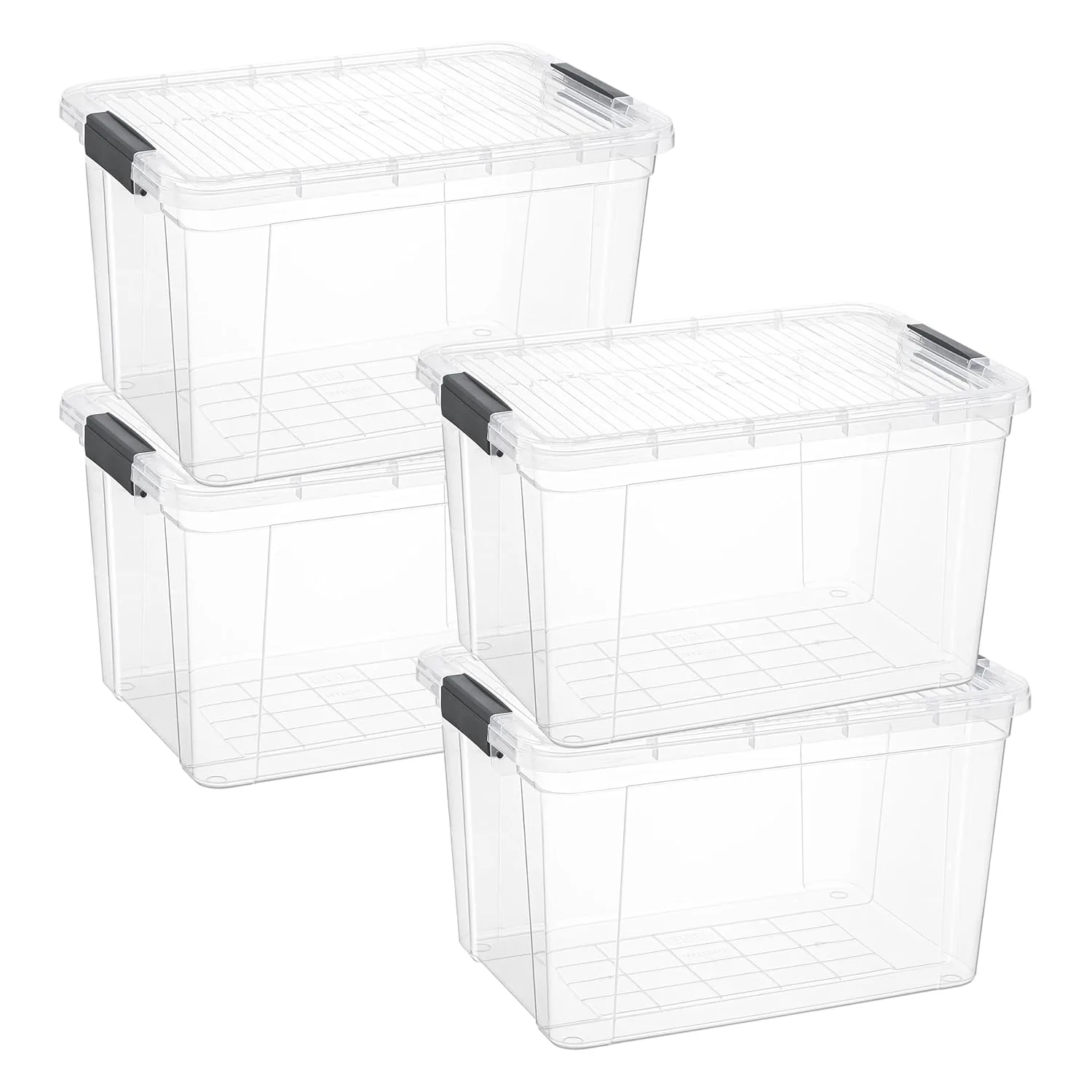 clear storage boxes 1