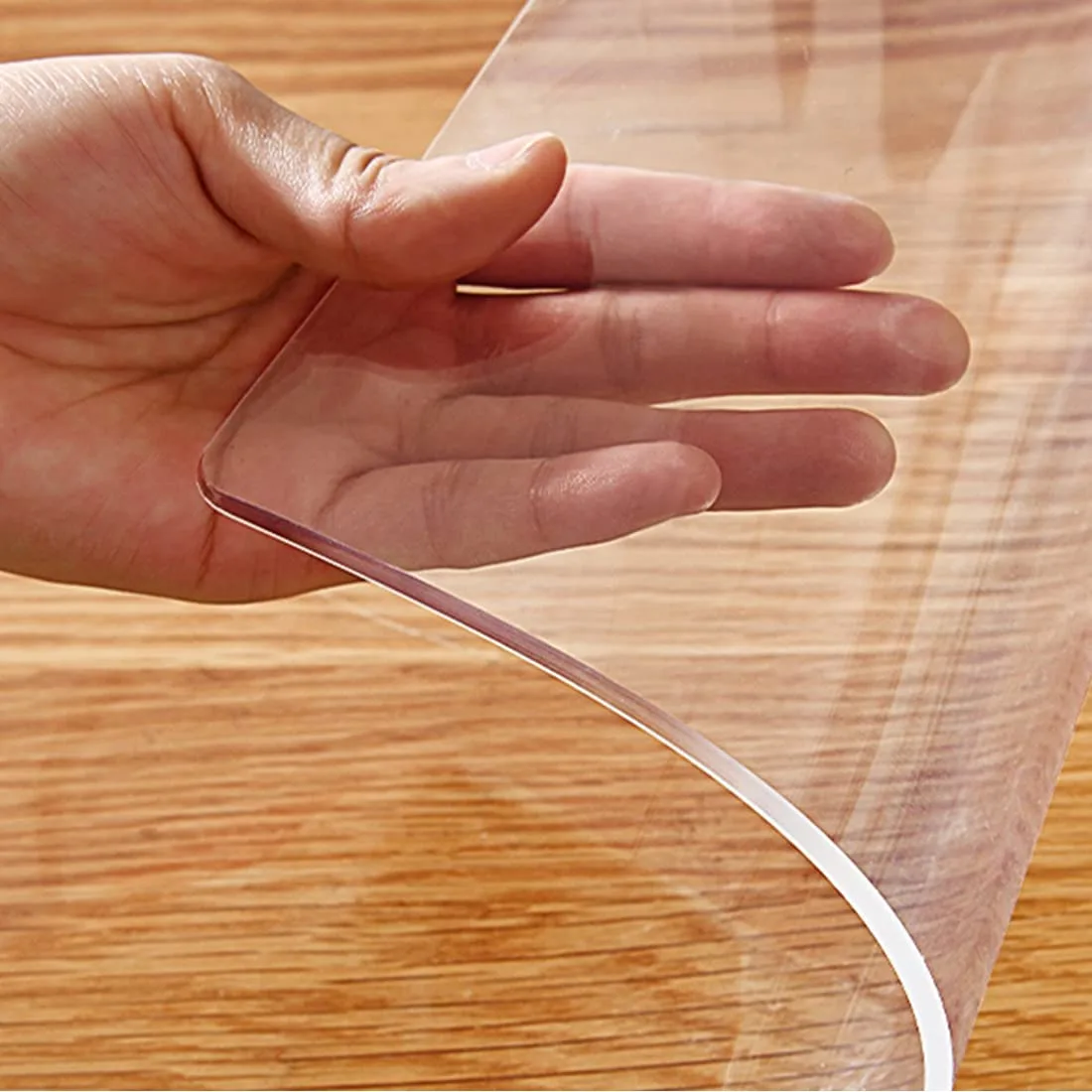 clear table cover desk 1