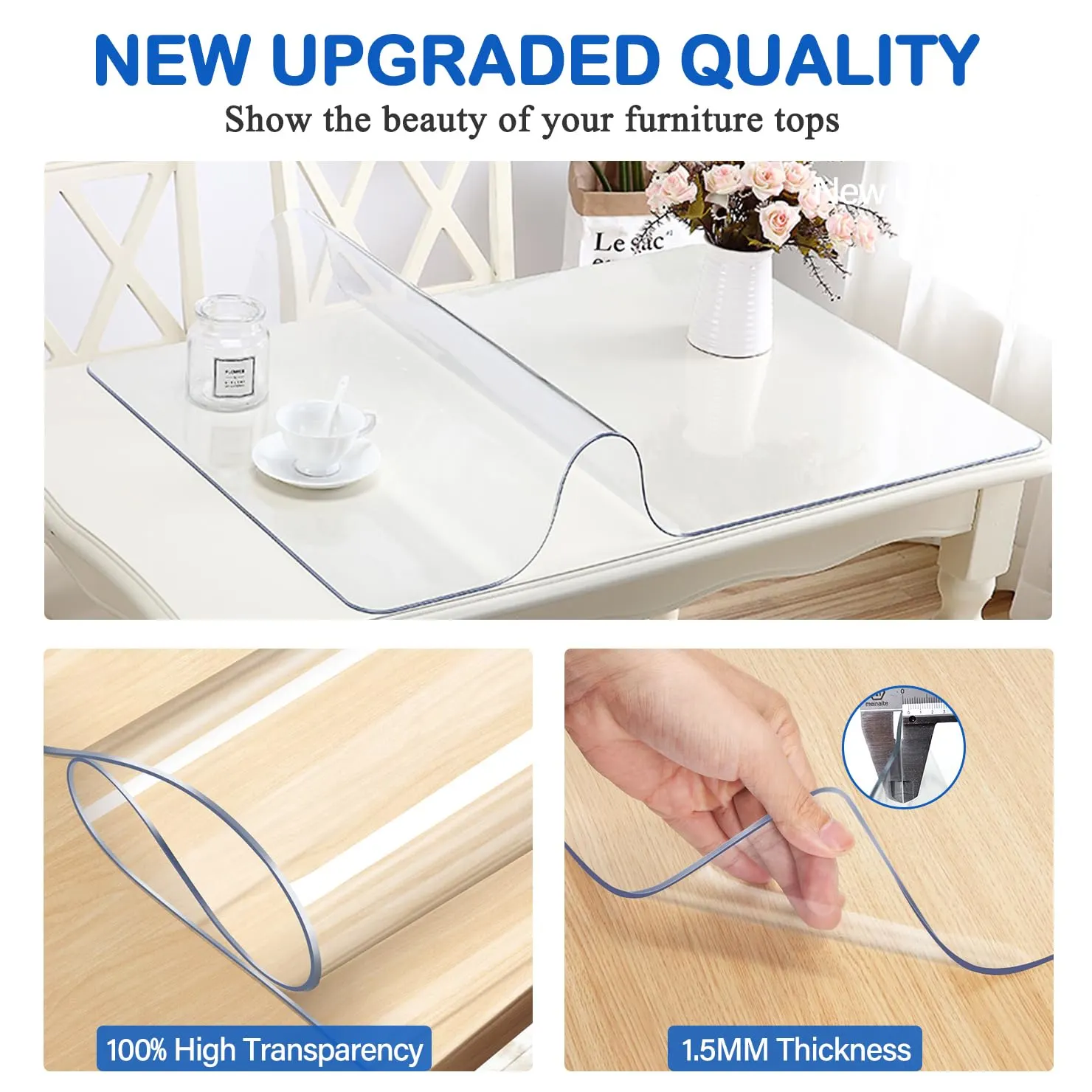 clear table protector desk 2