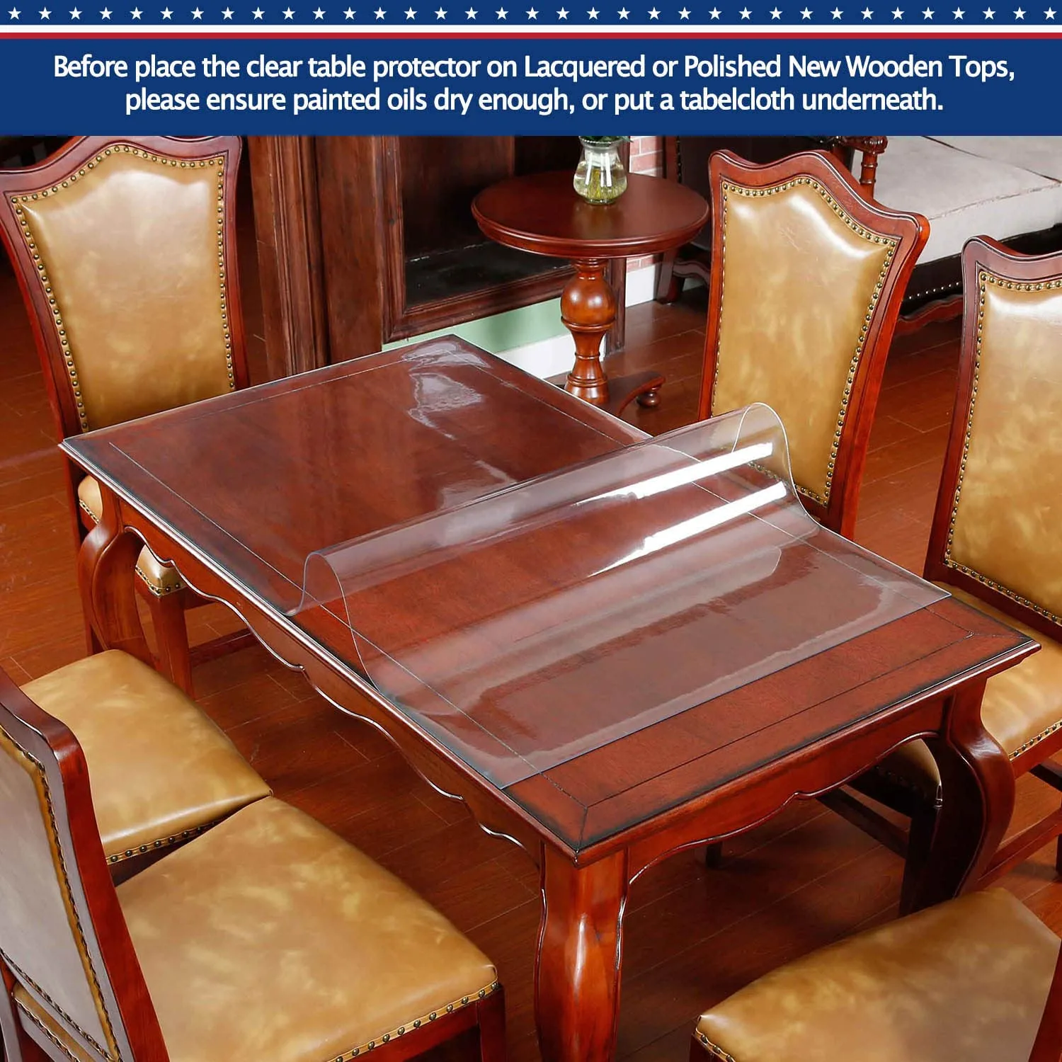 clear table protector pvc 2
