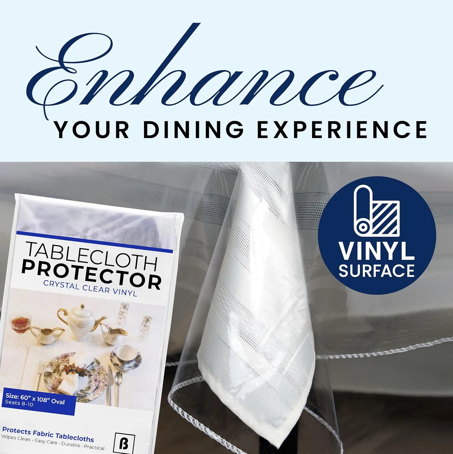 clear table protector vinyl 2