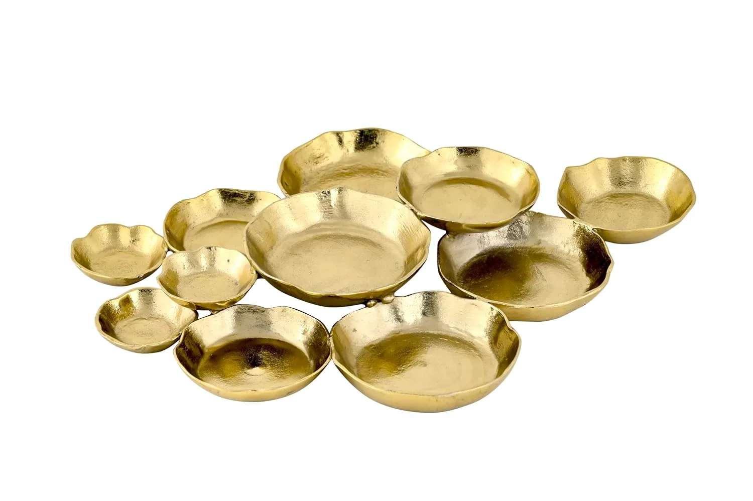 cluster serving bowls gold 1