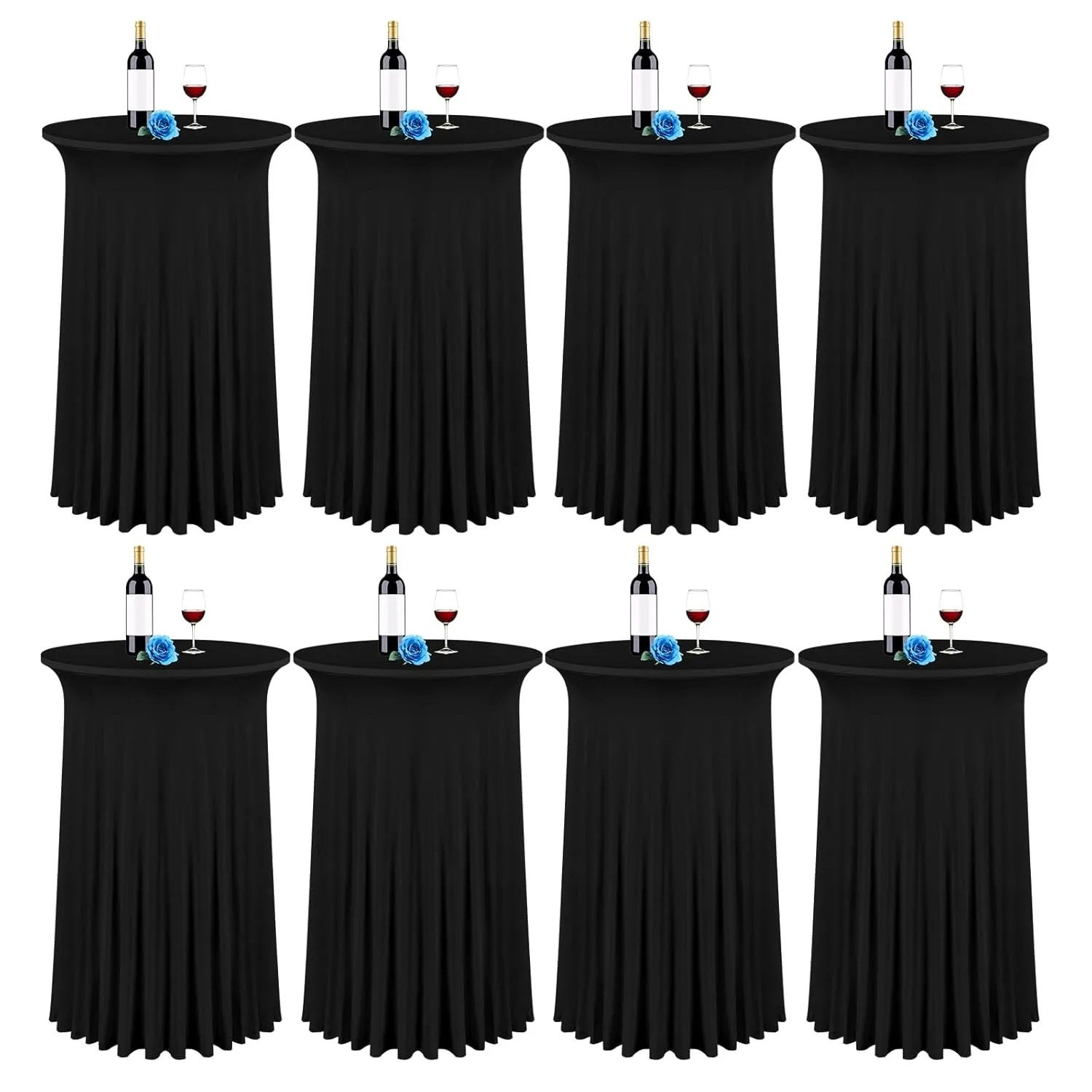 cocktail table skirt spandex 1