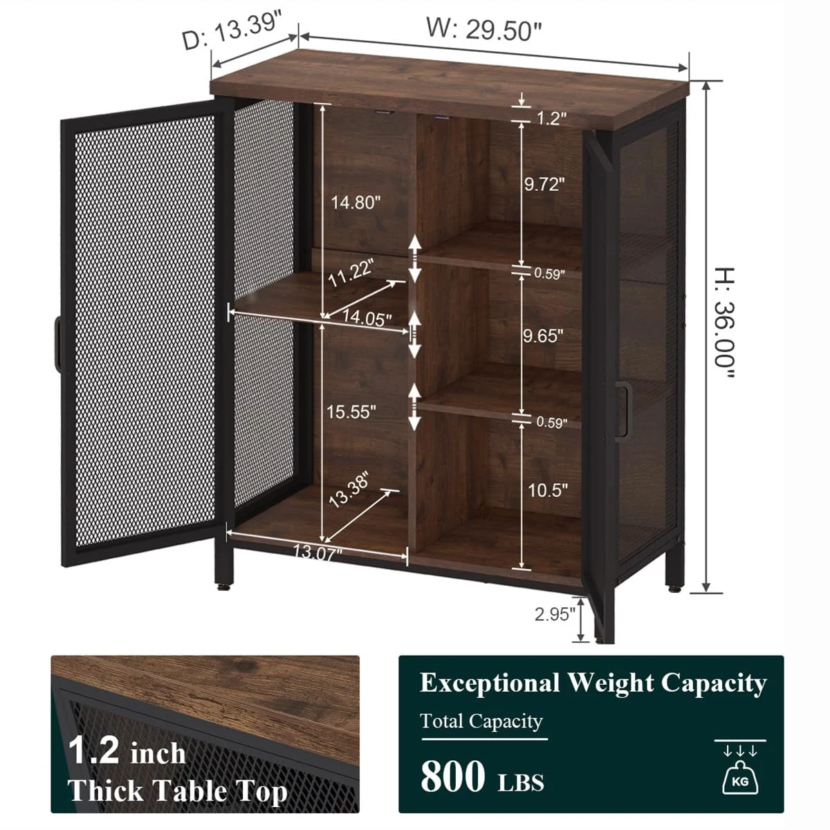 coffee bar cabinet 2