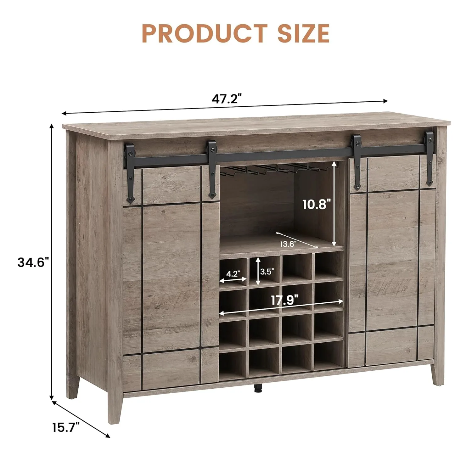 coffee bar cabinet wine 2