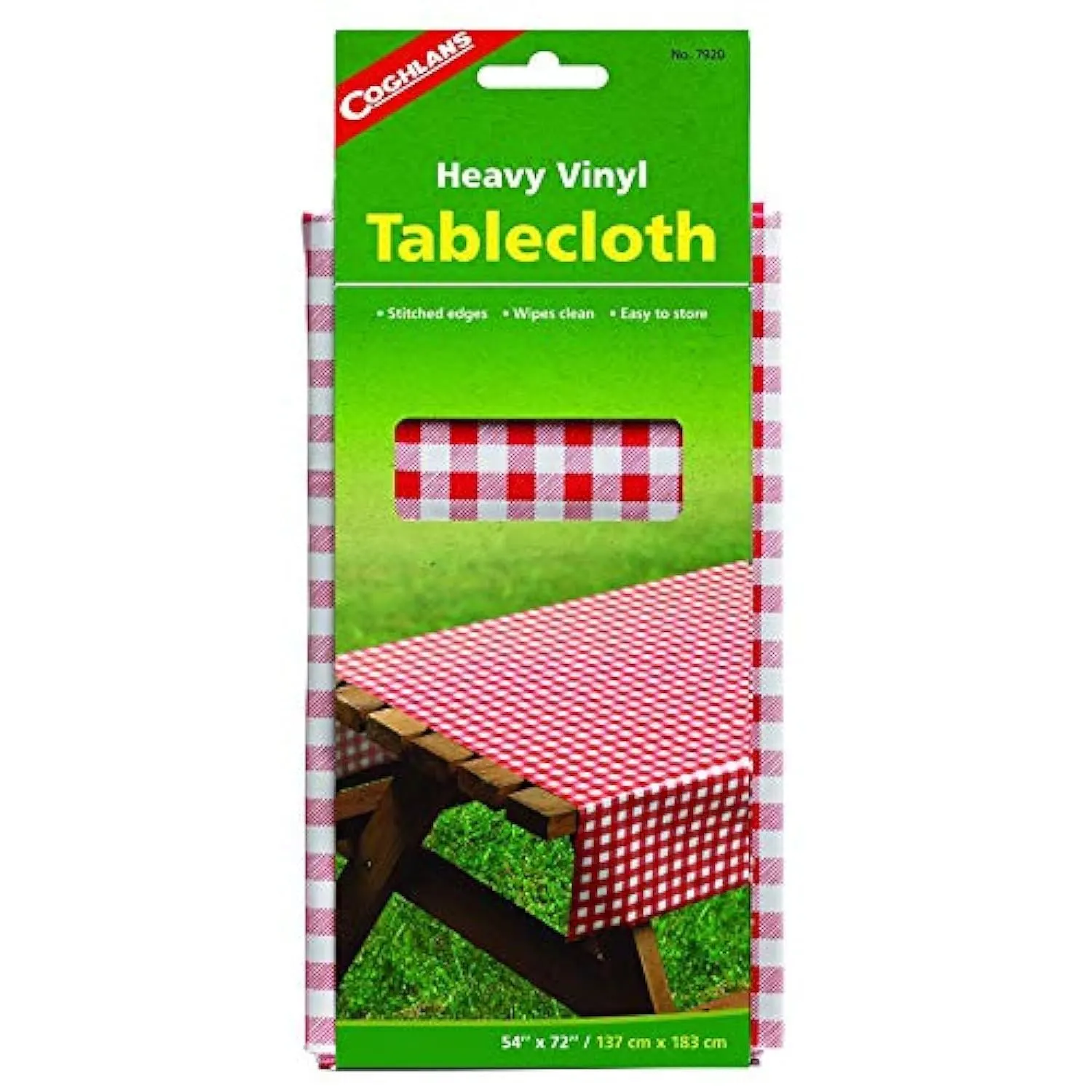 coghlans multi color tablecloth 1
