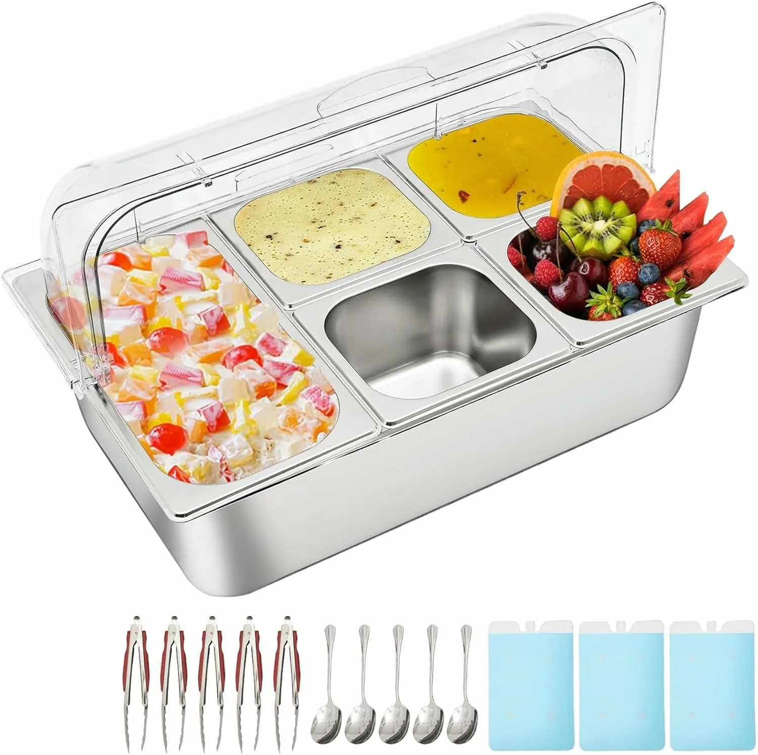 cold food server 5 pan 1