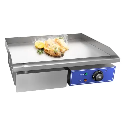commercial electric griddle stainless 1