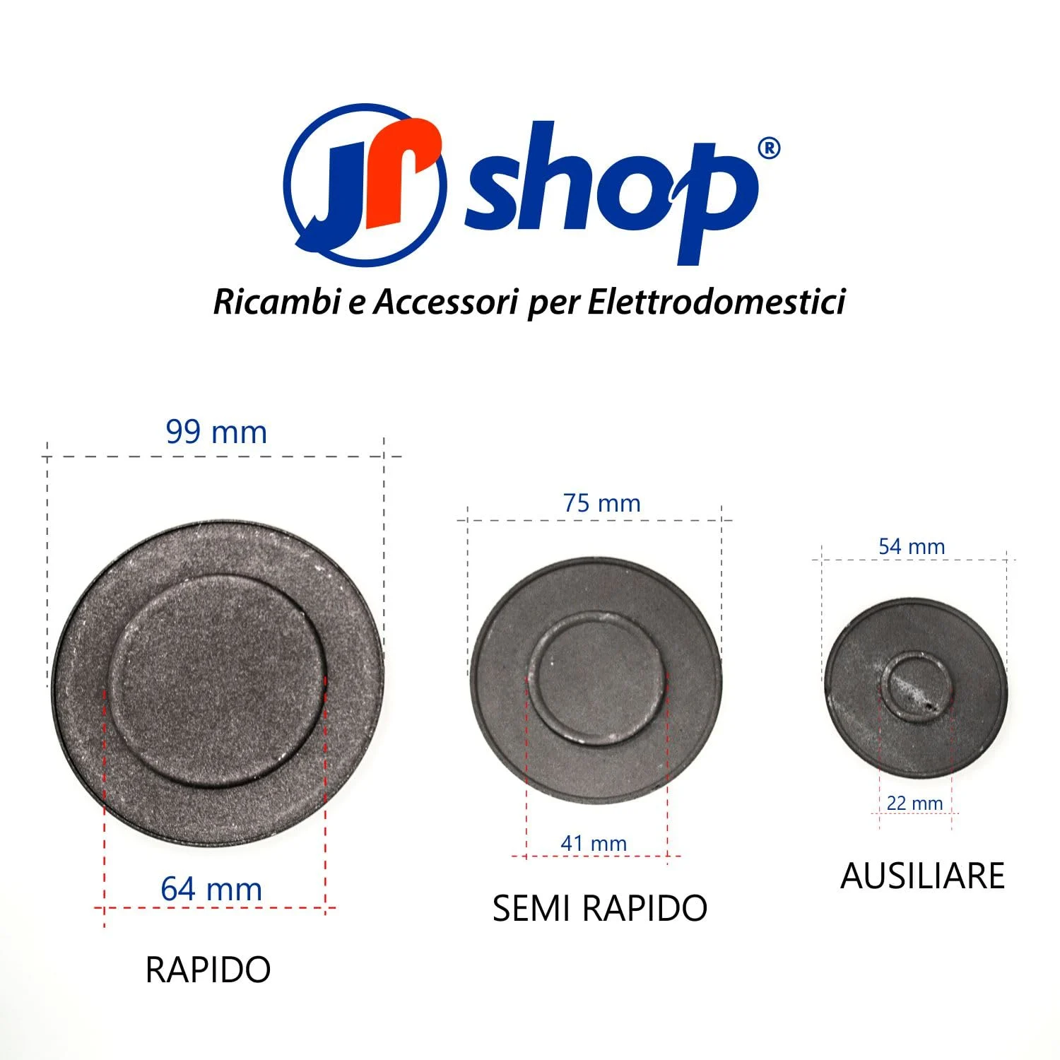 cooker plates kit 2