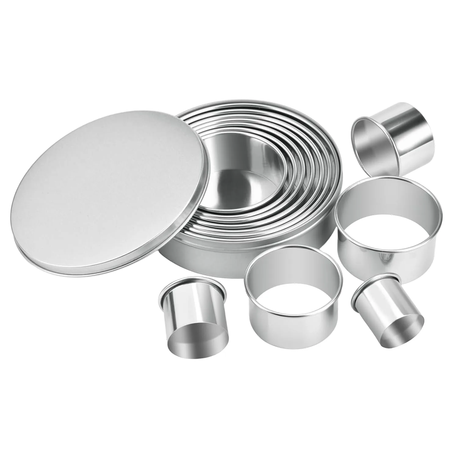 cookie cutter round stainless 1