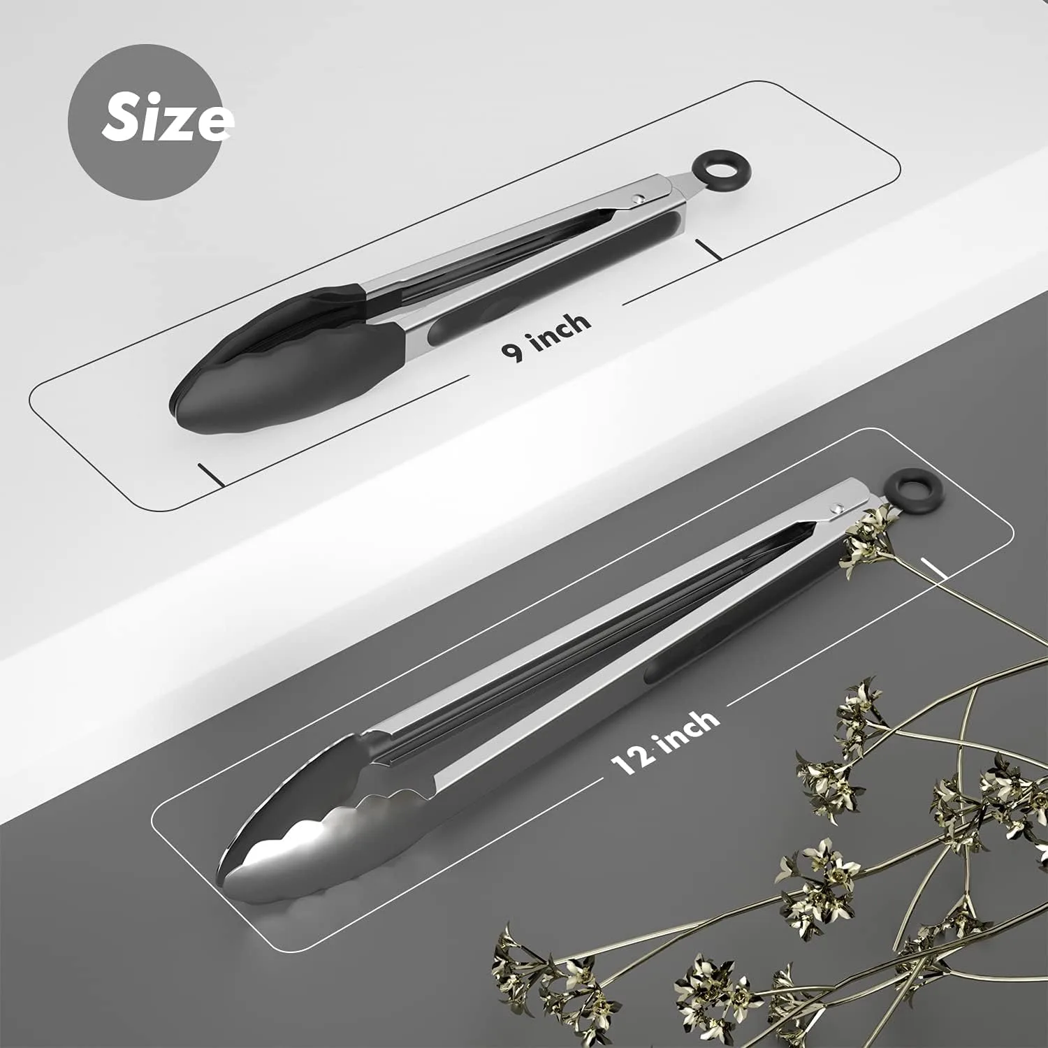 cooking tongs set 2