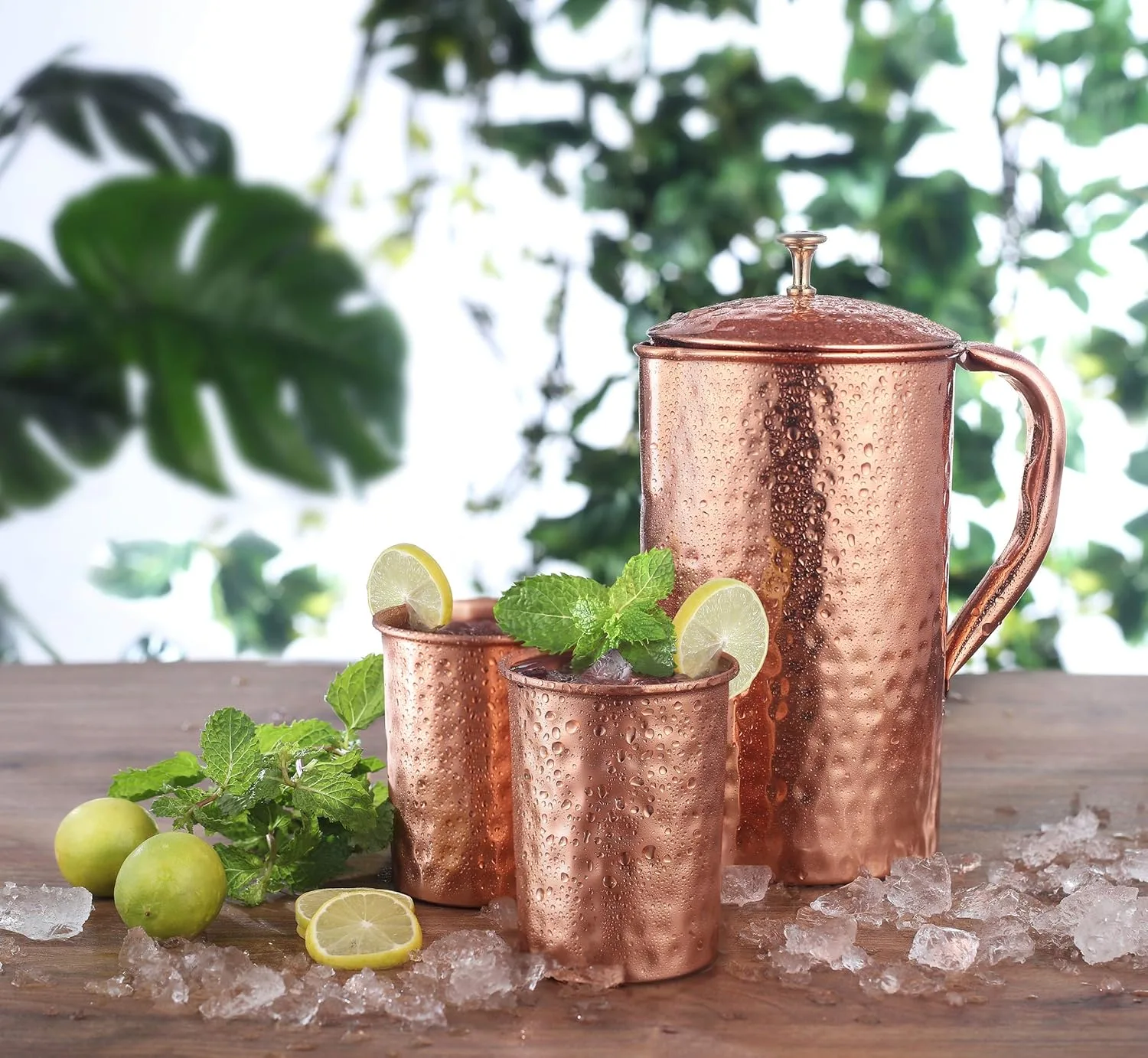 copper jug glasses 2