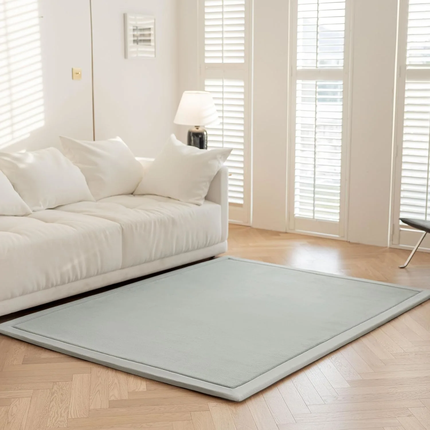 coral velvet rug kids 1