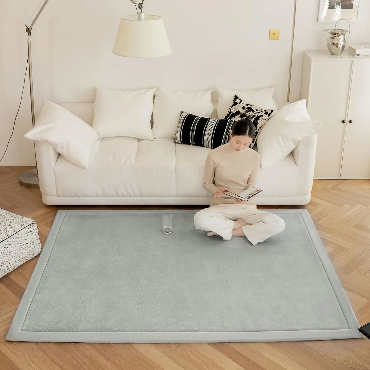 coral velvet rug kids 2