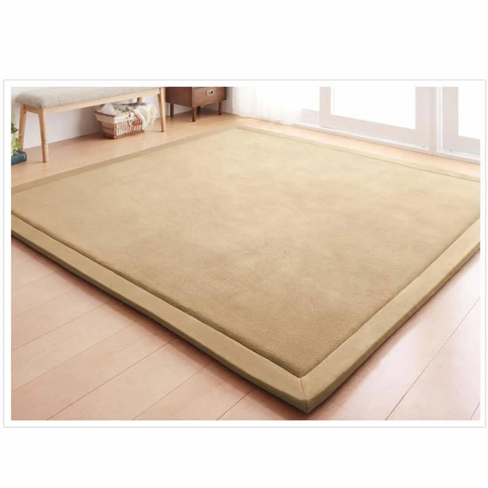 coral velvet soft rug 1