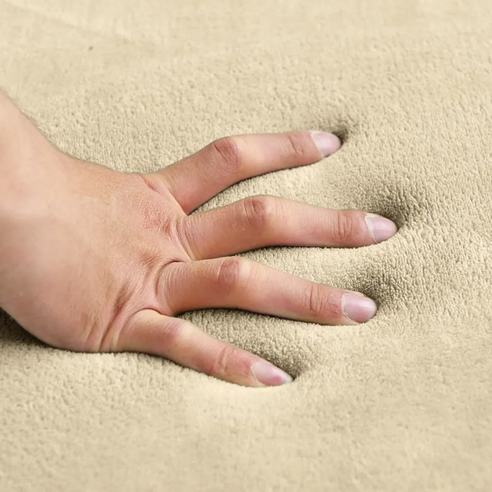 coral velvet soft rug 2