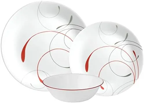 Corelle Dinnerware Set, 18-Piece, Durable & Lightweight