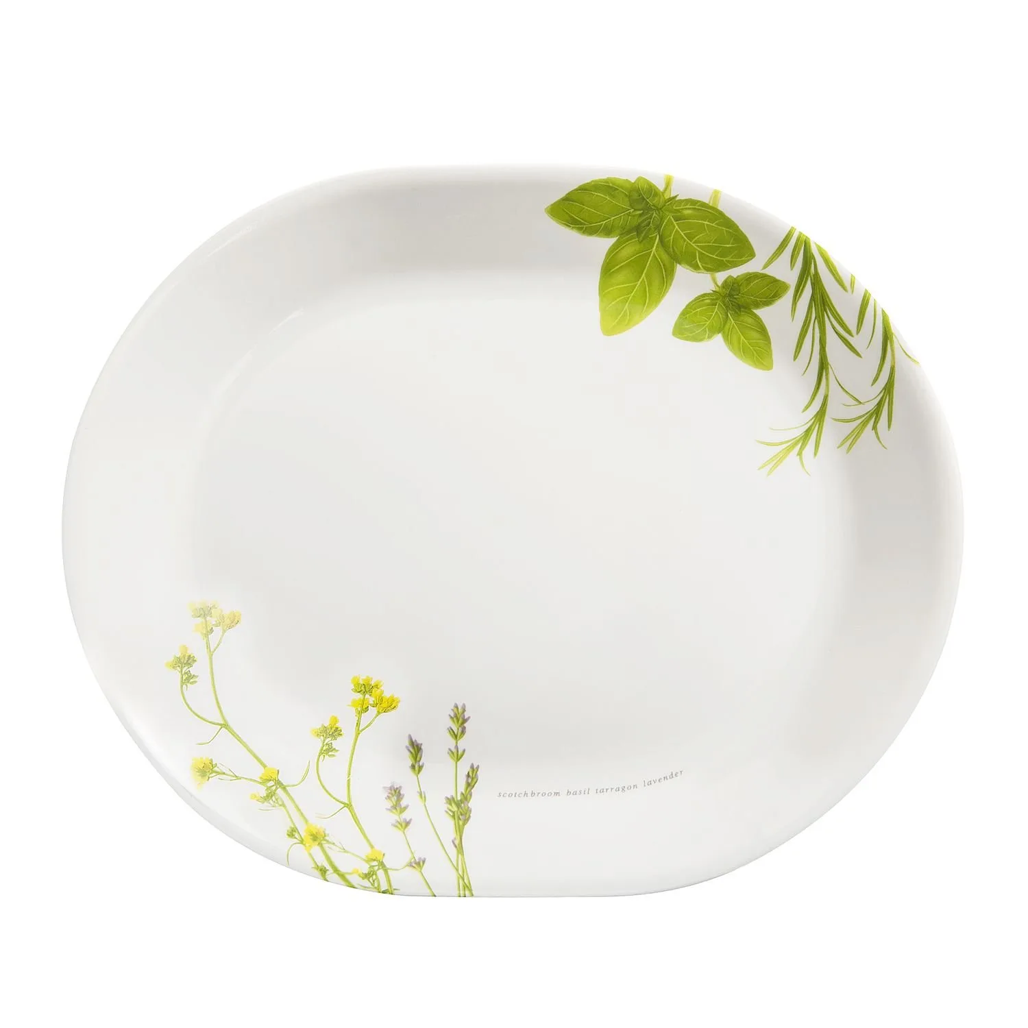 corelle herbs platter 1