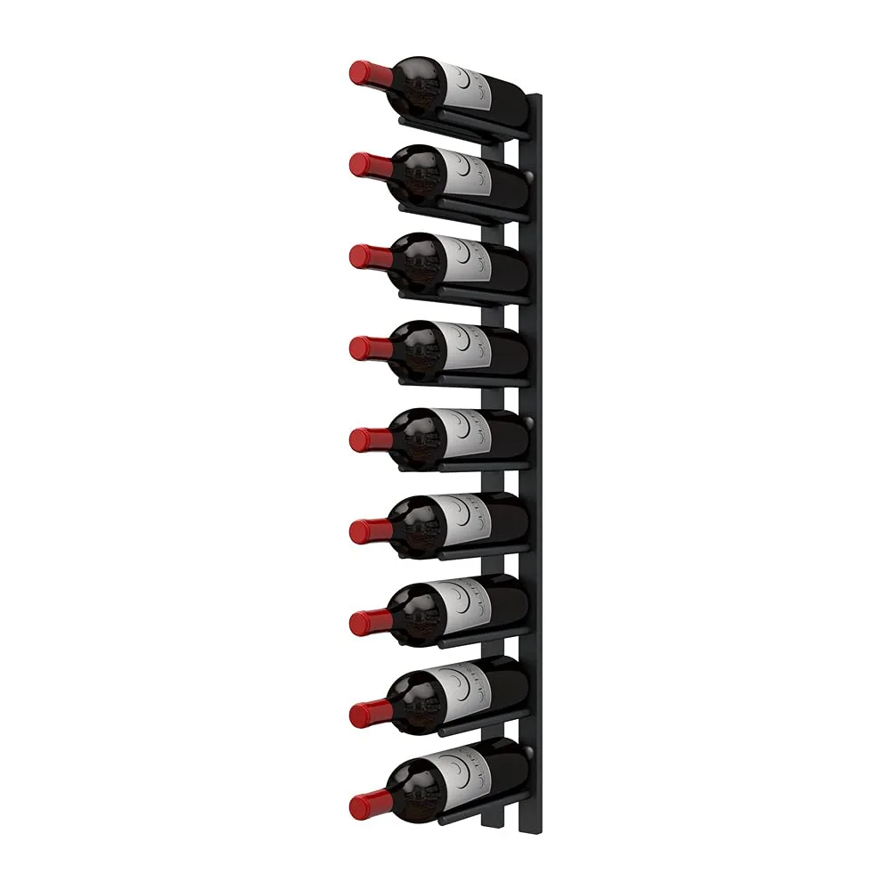 cork out wine rack black 1