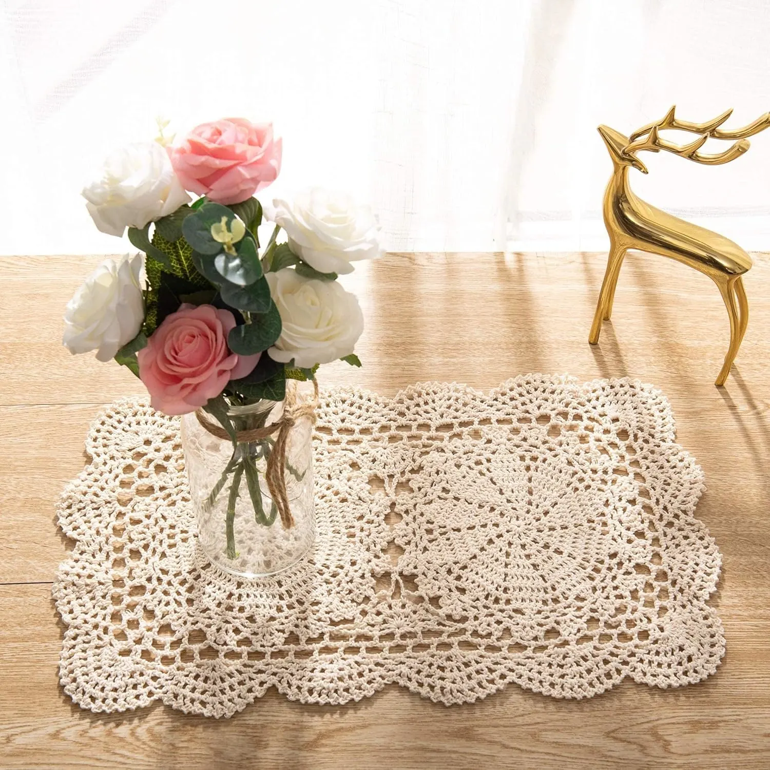 crochet doilies placemats 1