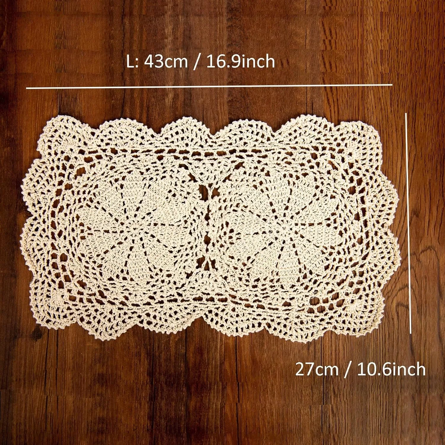 crochet doilies placemats 2