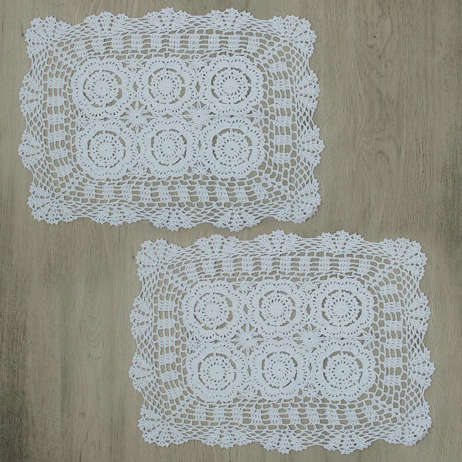 crochet lace placemats 2