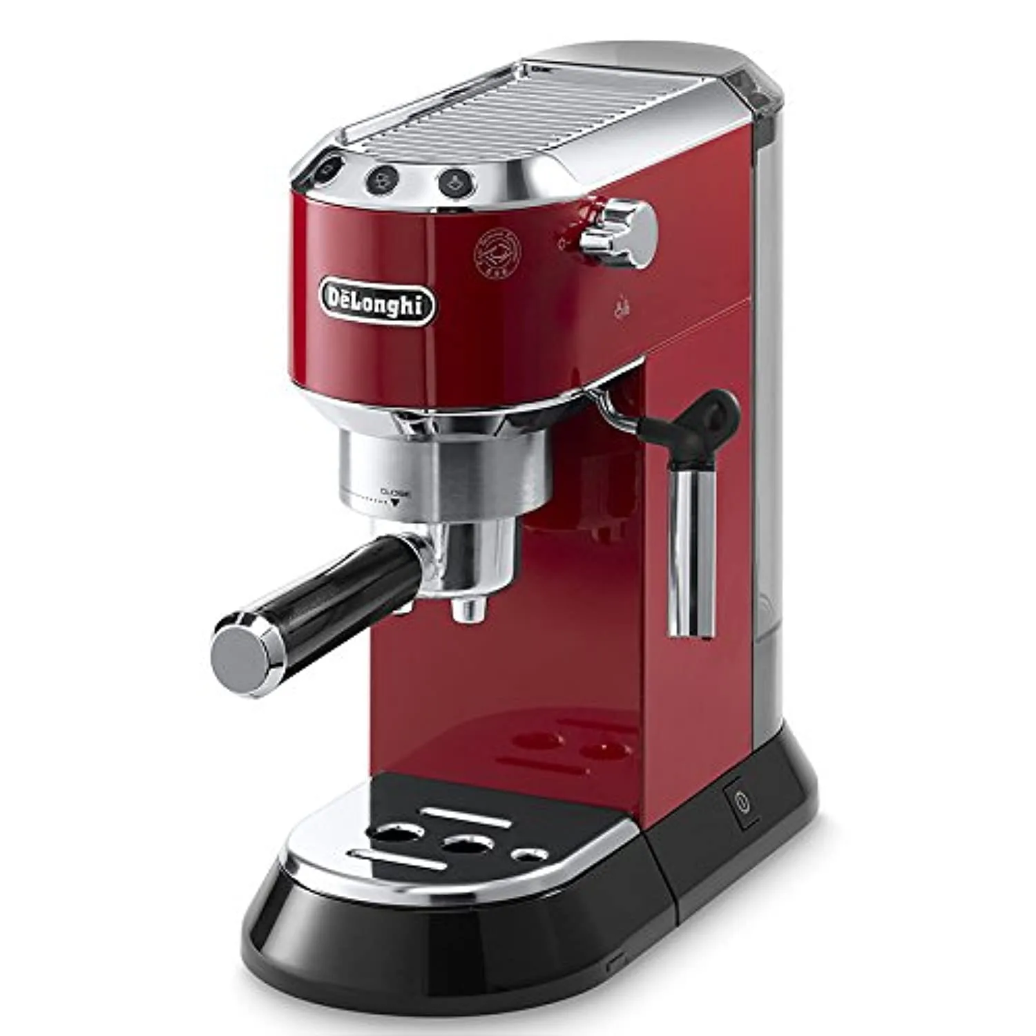 delonghi espresso machine red 1