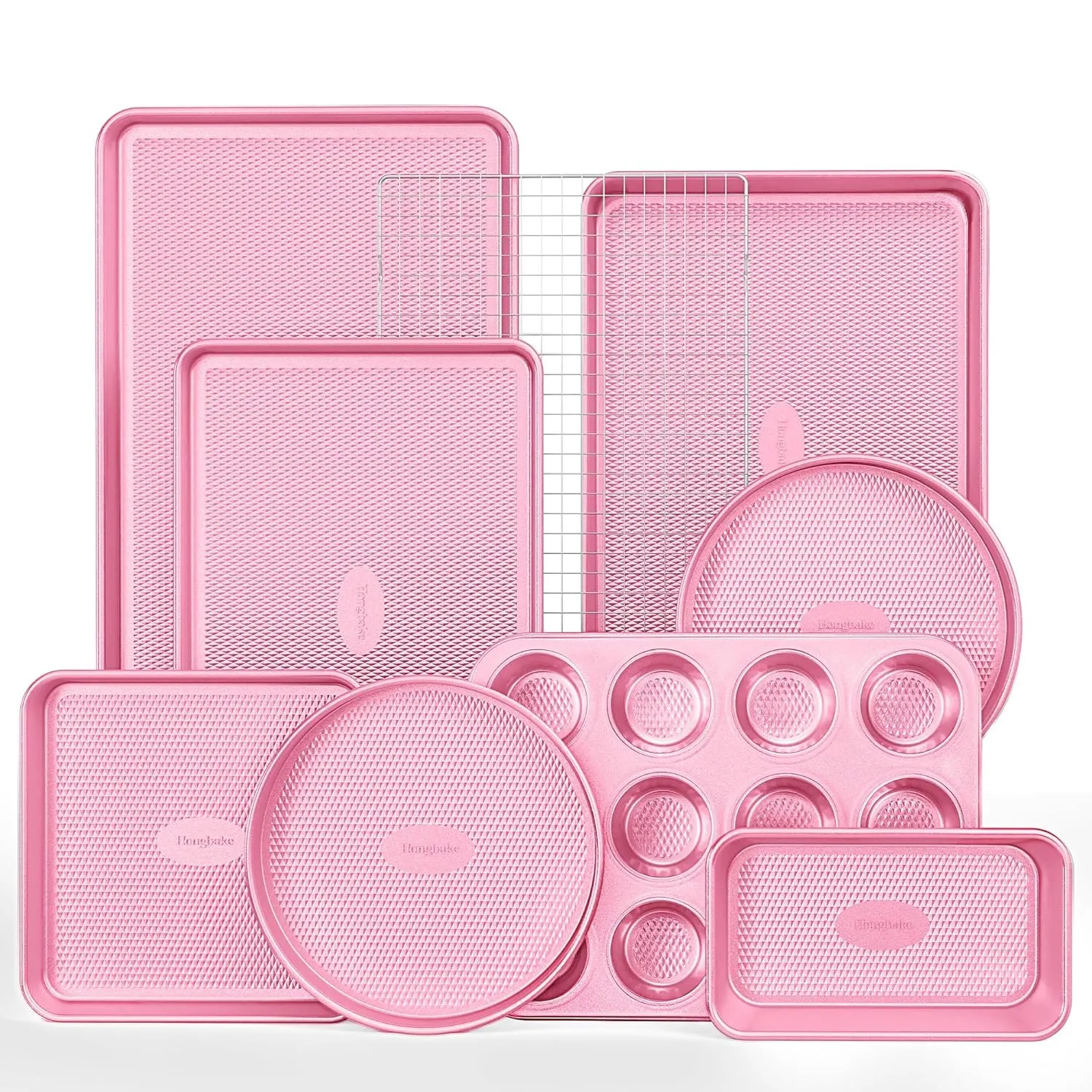 diamond texture baking pans 1