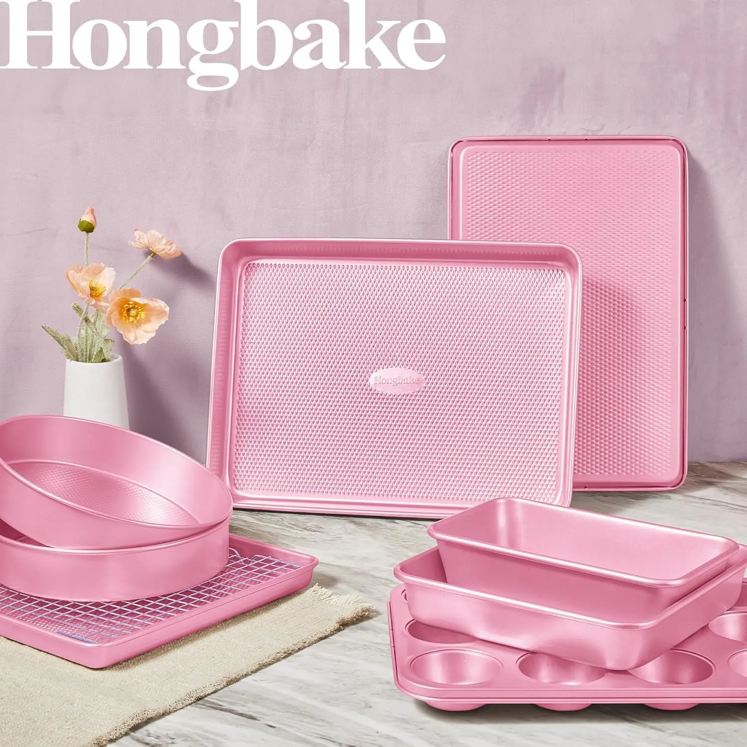 diamond texture baking pans 2