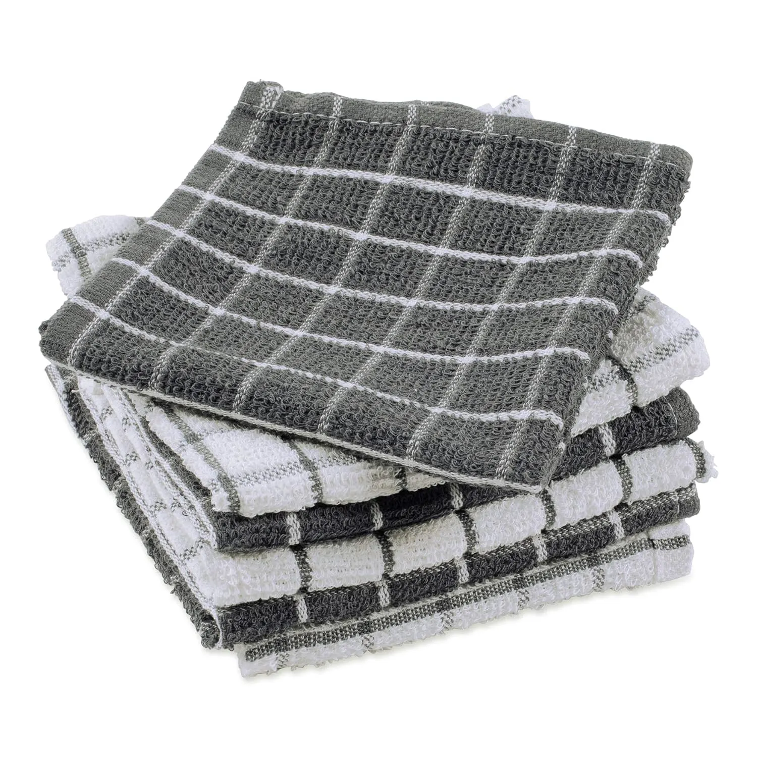 dii gray dishcloth set 2