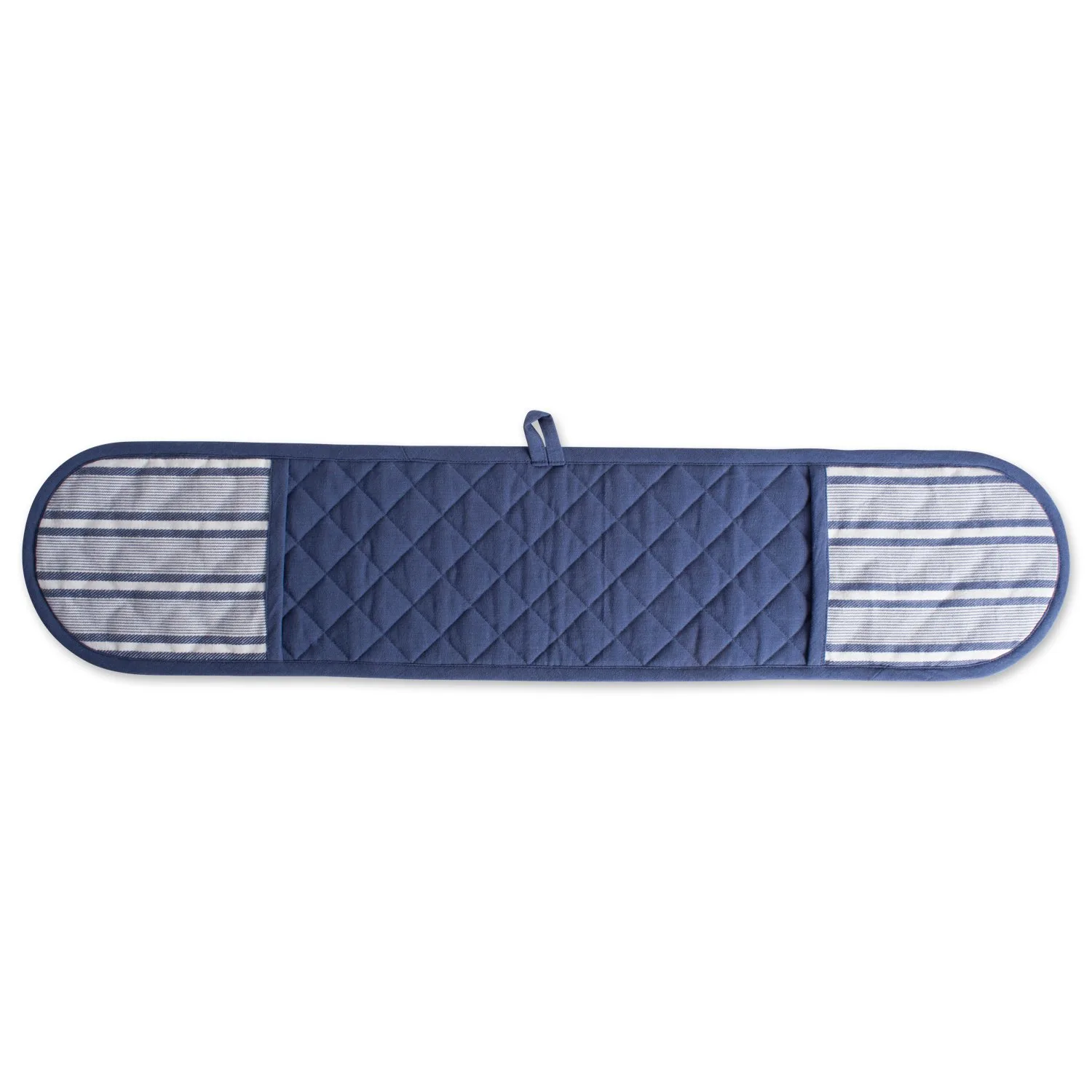 double oven mitt blue 2