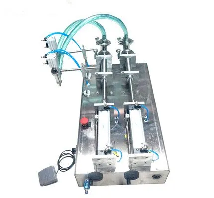 double tubes liquid filling machine 1