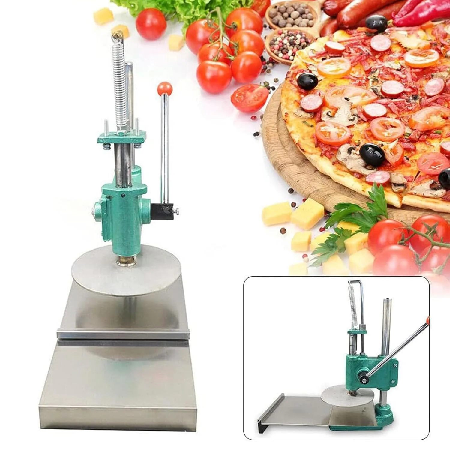 dough press pizza crust pastry 1