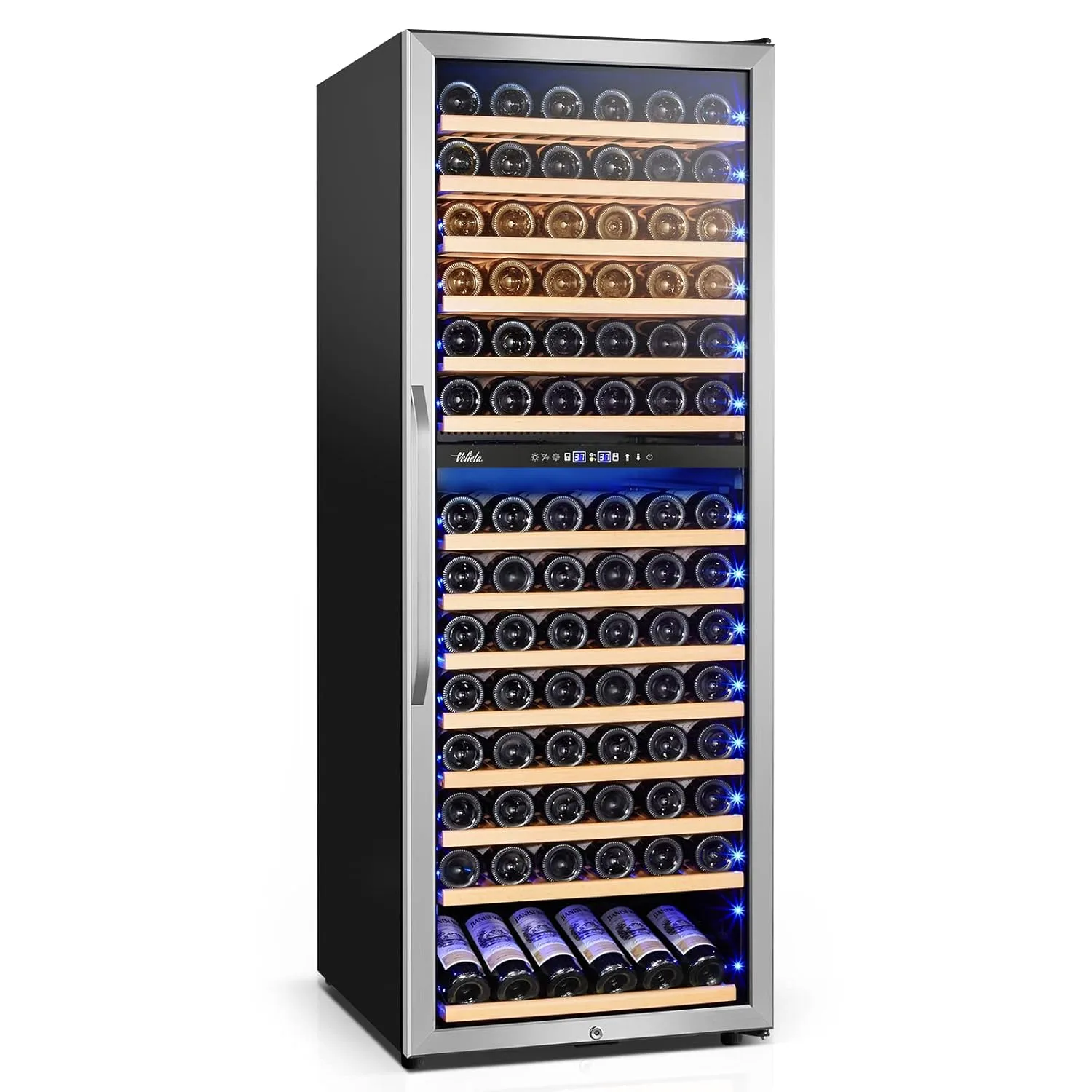dual zone wine cooler 179 bottle 1