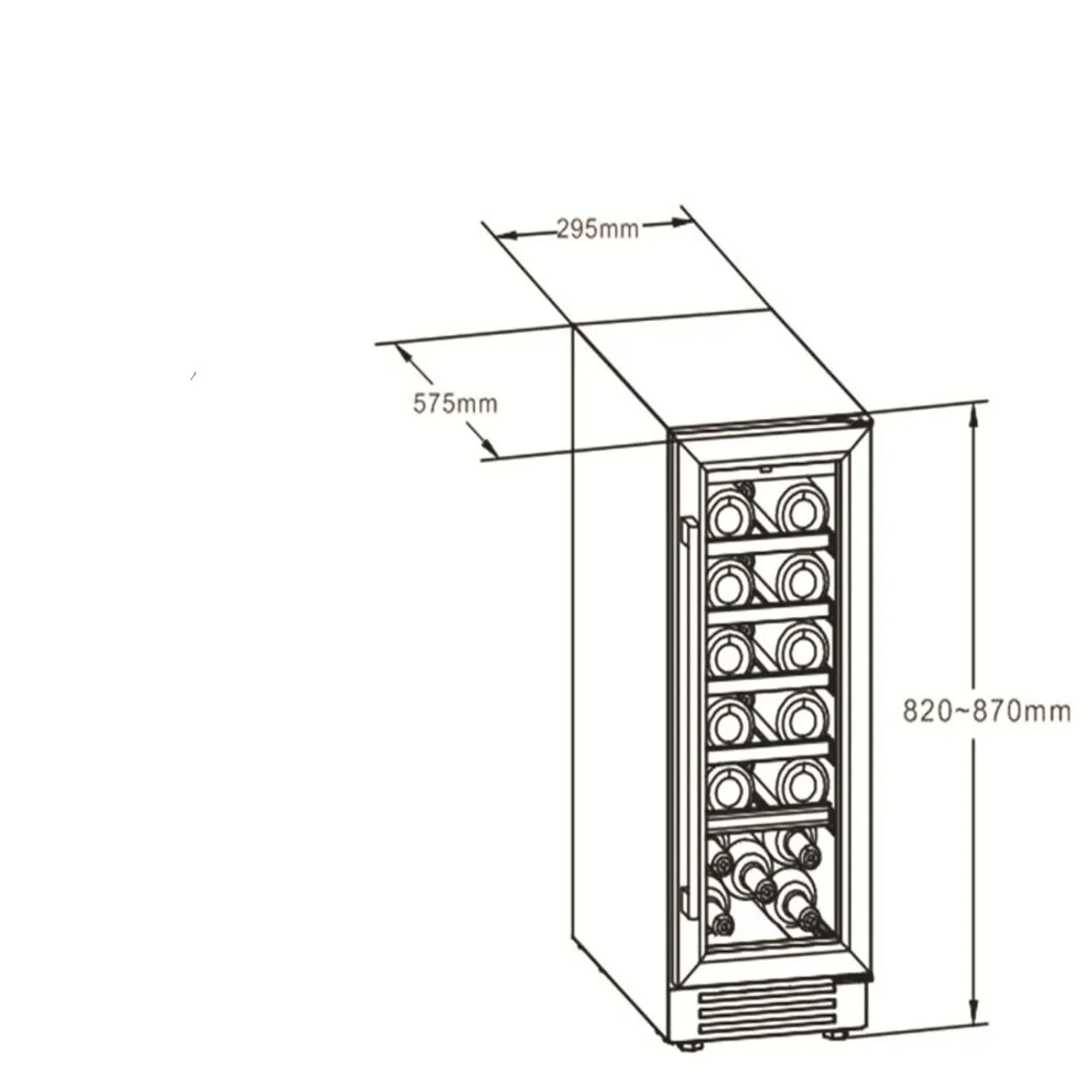 dual zone wine fridge 2