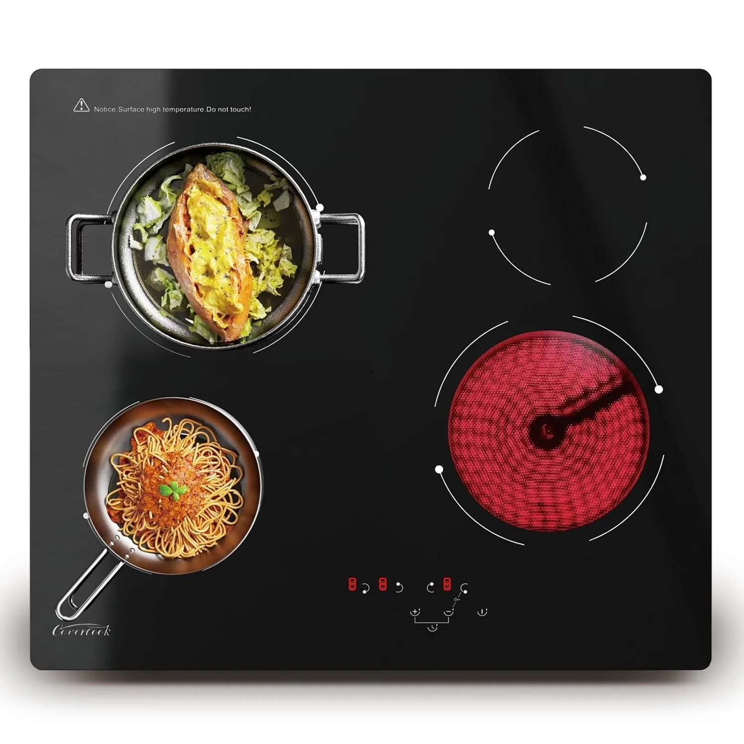 electric ceramic cooktop hob 1