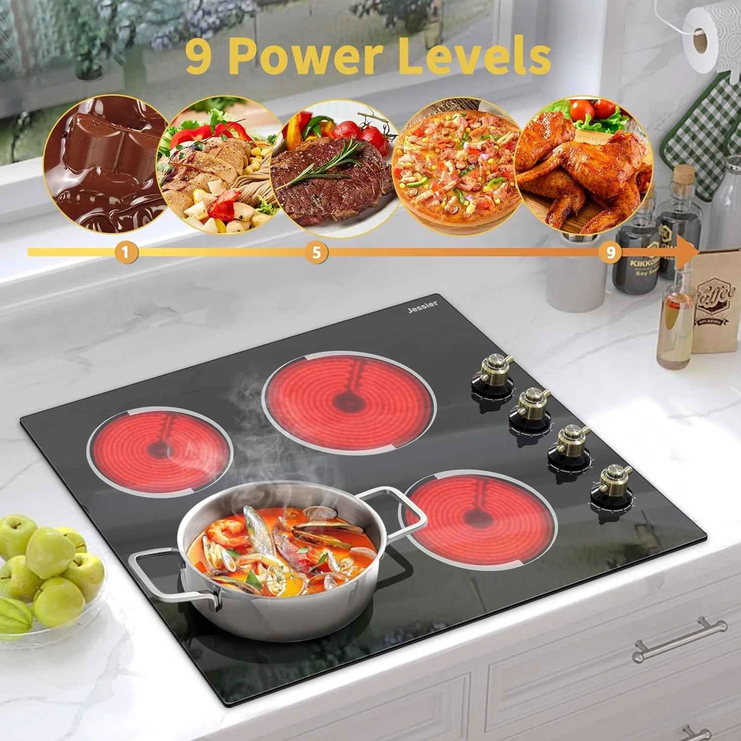 electric cooktop knob 2
